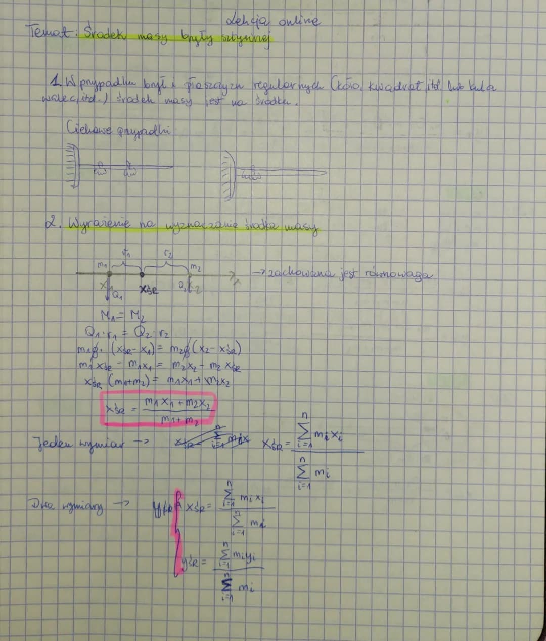 Temat: Moment siły.
sły
Do
ruchu obrotowego bryły sztywnej potrebny jest moment
Zemas sity.
M³²= √² X P² [M] = N°m (mestuurmets)
F
T
Wartose