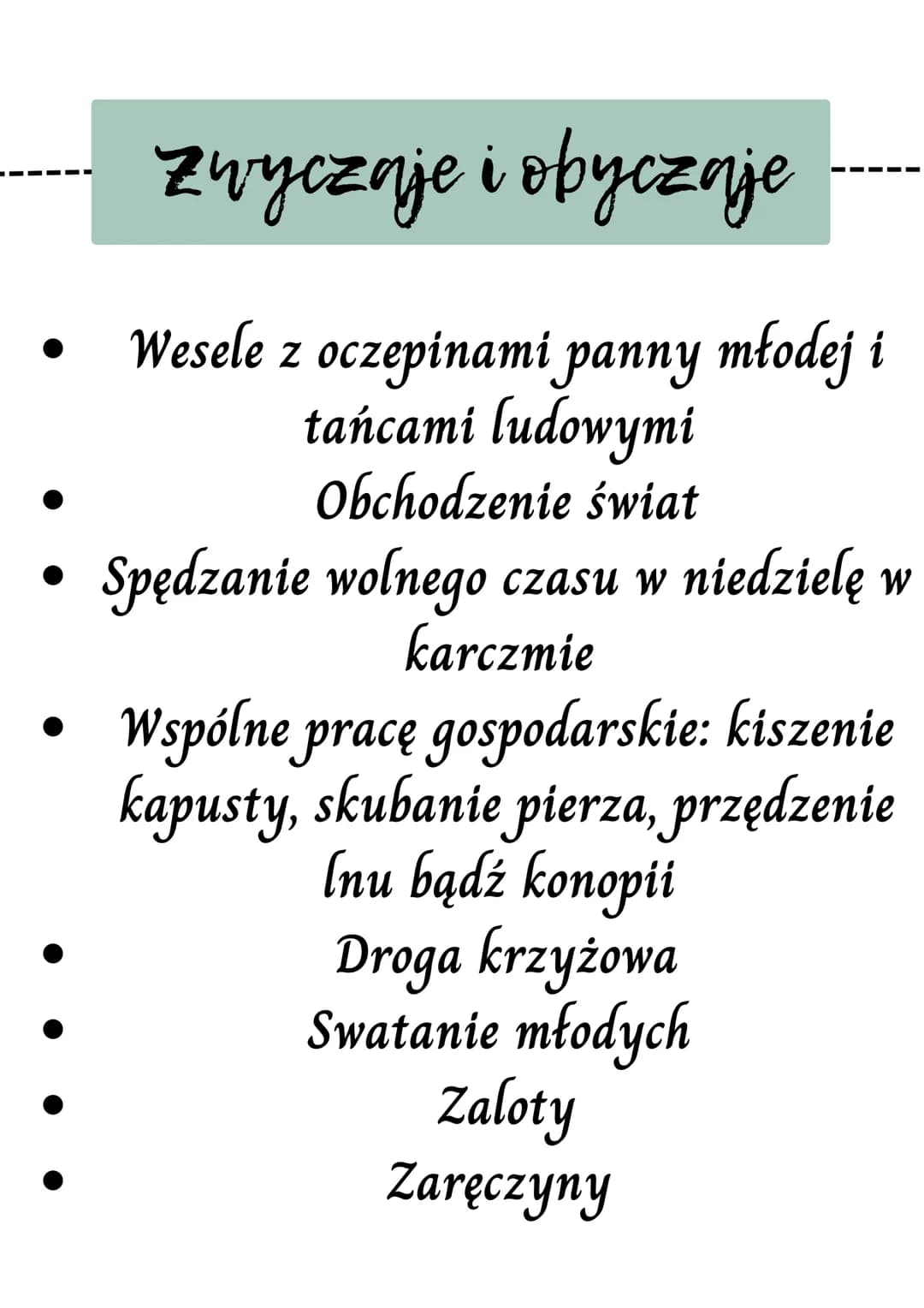 Chłopi
Fabuła town pierwszego chłopów
pt "Jesień"
Dalsze losy bohaterów
Stosunek chłopów do ziemi i pracy
zróżnicowanie wsi Lipce
zwyczaje i
