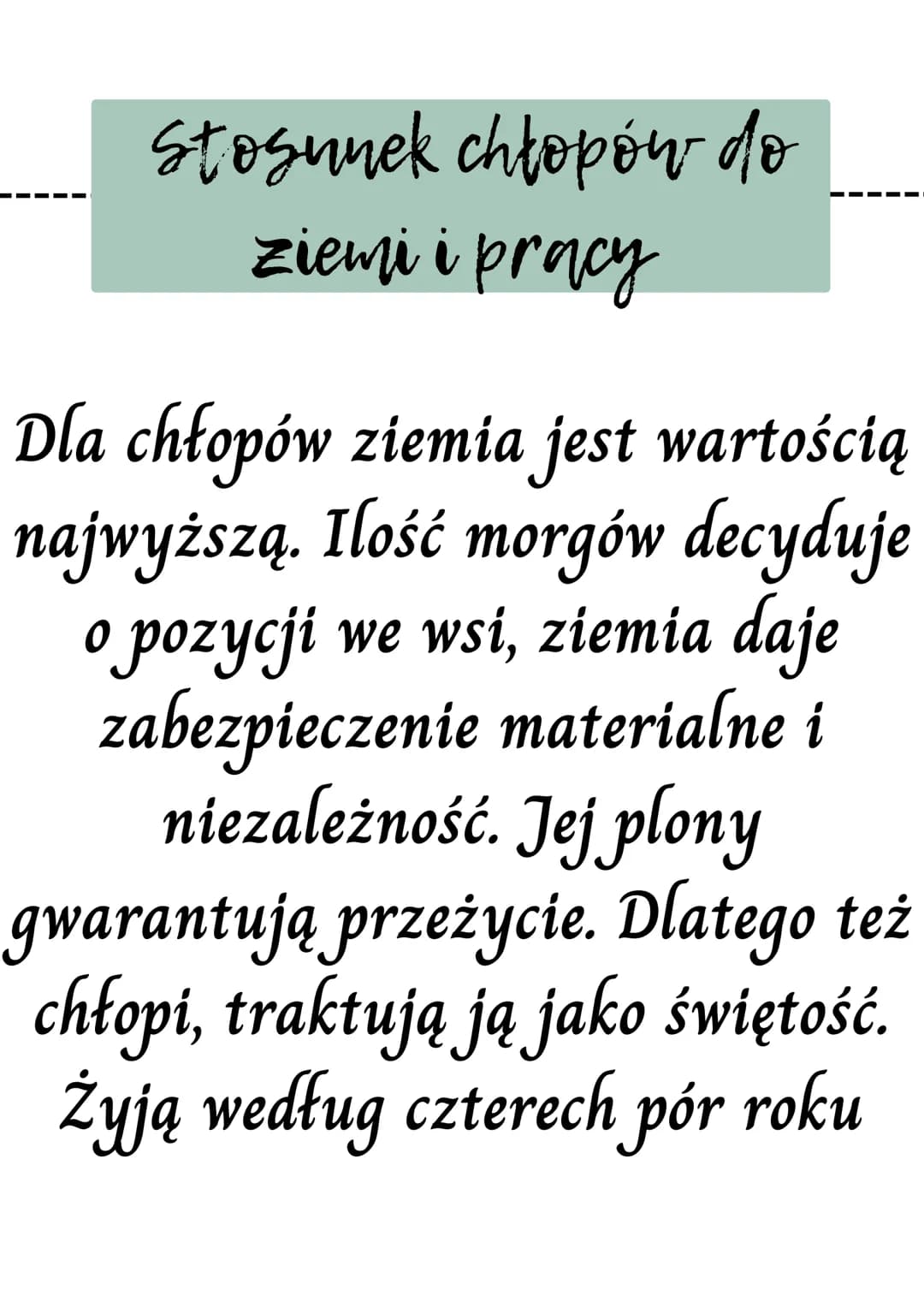 Chłopi
Fabuła town pierwszego chłopów
pt "Jesień"
Dalsze losy bohaterów
Stosunek chłopów do ziemi i pracy
zróżnicowanie wsi Lipce
zwyczaje i