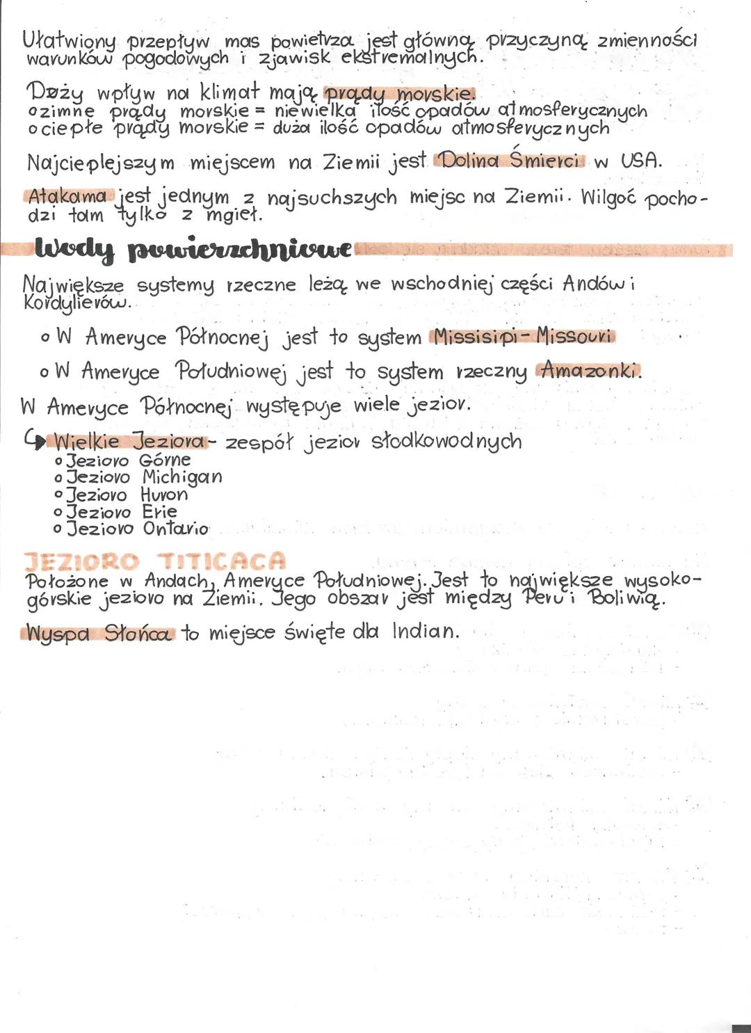Środowisko przyrodnicze
Ameryhi
Nazwa "Ameryka" pochodzi od włoskiego żeglarza i podróżnika Ameriga
Vespucciega.
Vhształtowanie terenu
Formy