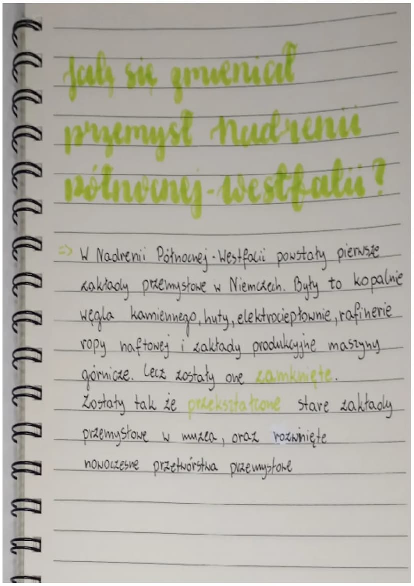 LL LLL LLL L l l l l
Geografin
Rola przemysłu w
Niemieckiej gospodarce
zmiany w
przemyśle Niemiec
Niemcy osiągnęty wysoki poziom rozwoju
gos