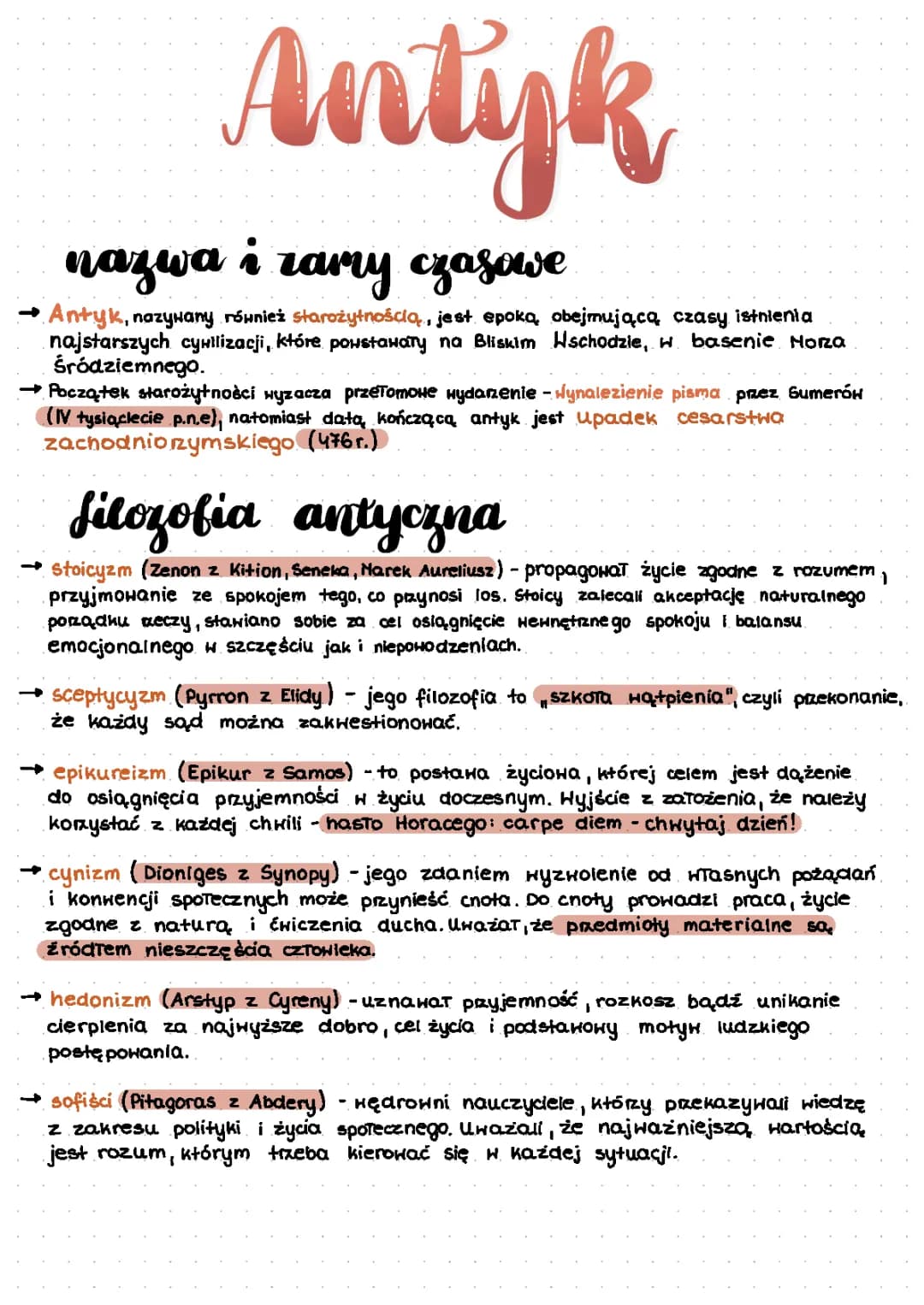 Antyk i Mitologia: Najważniejsze Informacje i Pojęcia