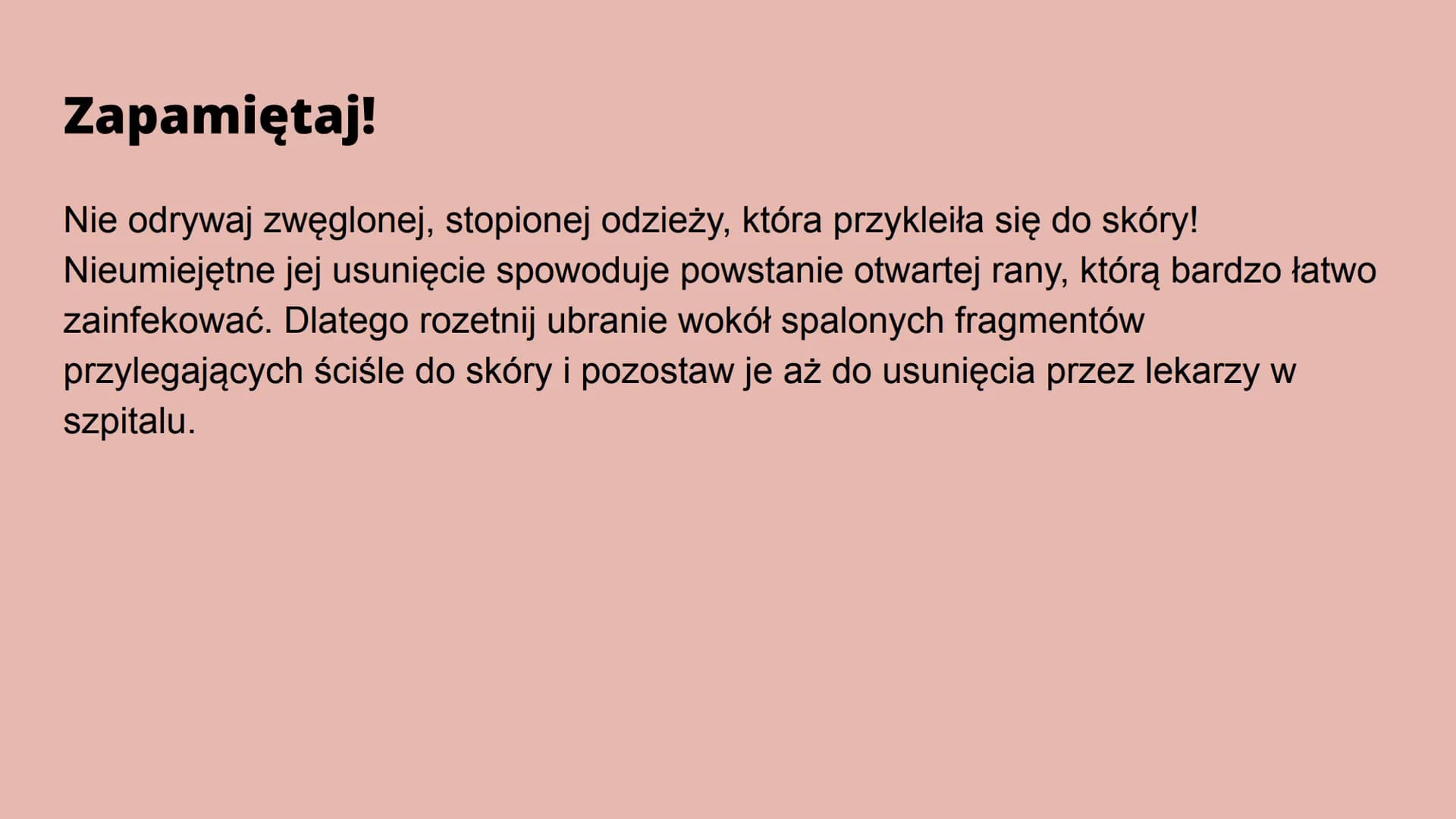Oparzenia Co to oparzenie?
Oparzenie to - w zależności od głębokości - uszkodzenie skóry lub głębiej
położonych narządów na skutek działania