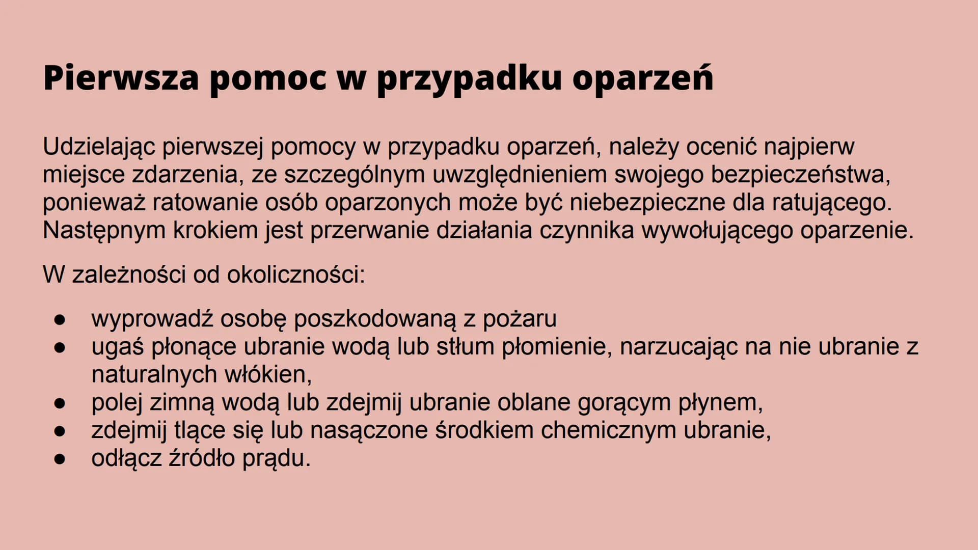 Oparzenia Co to oparzenie?
Oparzenie to - w zależności od głębokości - uszkodzenie skóry lub głębiej
położonych narządów na skutek działania