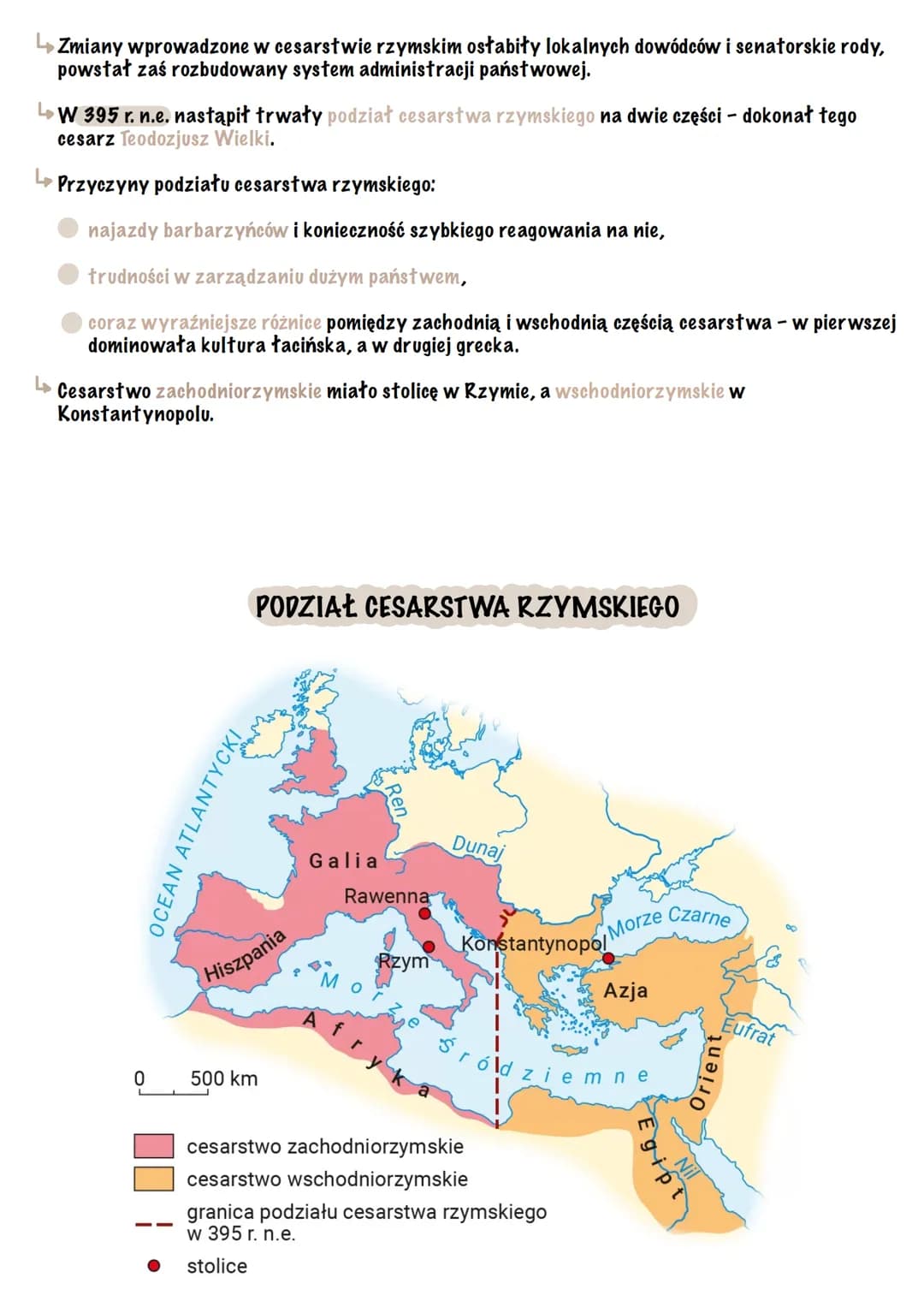 
<p>Powstanie cesarstwa rzymskiego i pryncypat (27 r.p.n.e.- III w.n.e.)</p>
<p>Oktawian po pokonaniu Marka Antoniusza postanowił zachować p