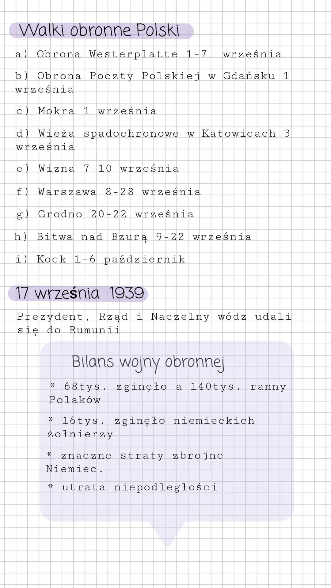 WOJNA OBRONNA POLSKI
Kampania wrzesniowa
-> wojna obronna wojska Polskiego z
wrogimi (III Rzeszy i Związku Sowieckiego)
-> od 1 września 193