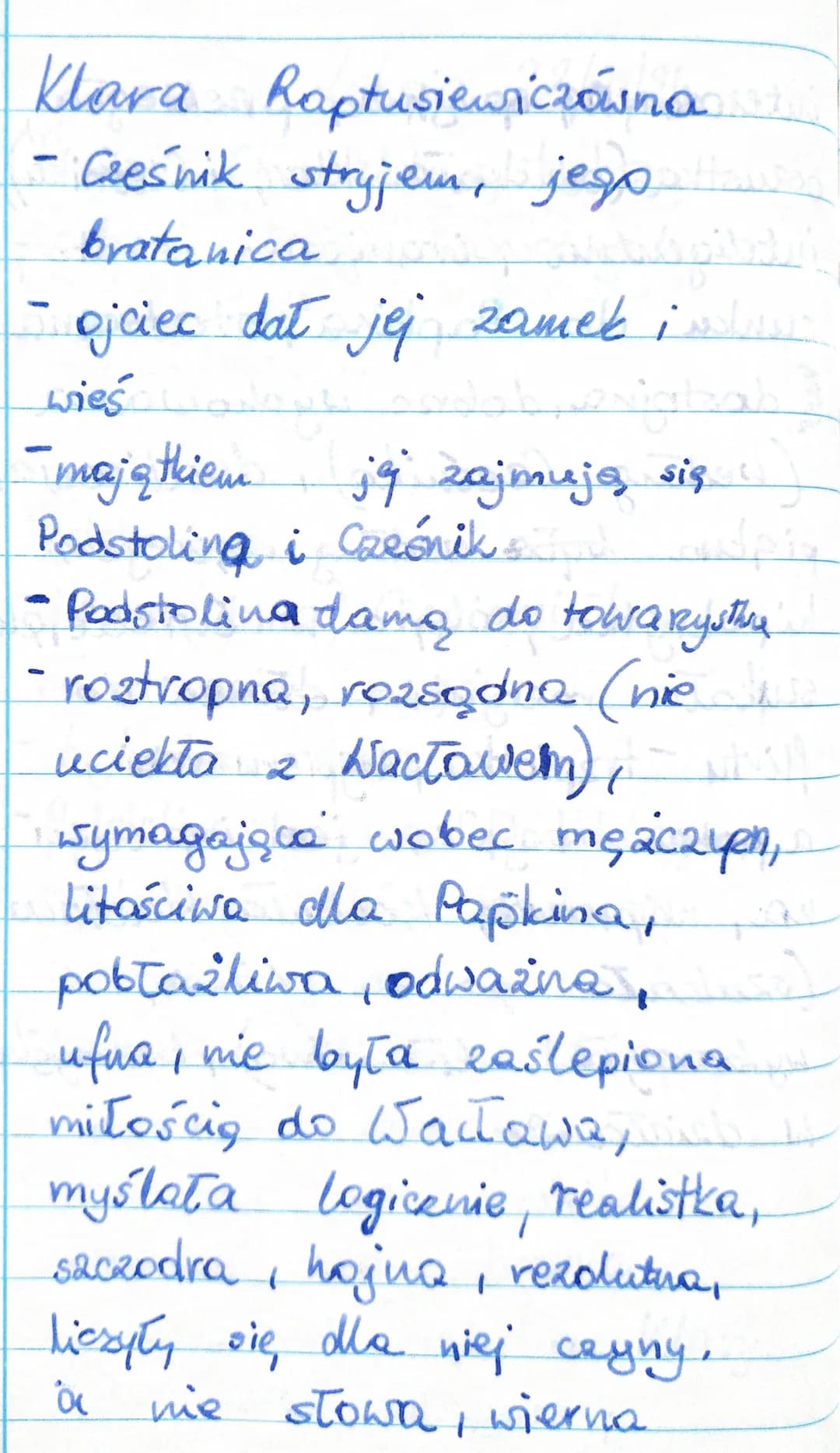 Klara Raptusiewiczówna
- Cześnik stryjem, jego
bratanica
القانون
- ojciec dał jej zamek i
wieś
-majątkiem
Podstoling i Cześnik
buenigbab
ją 