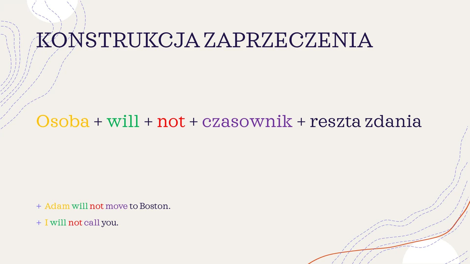 +
Future Simple
&
Future Continuous ZASTOSOWANIE
CZASU
FUTURE SIMPLE
Future Simple używamy mówiąc o spontanicznych
decyzjach, podjętych w ch