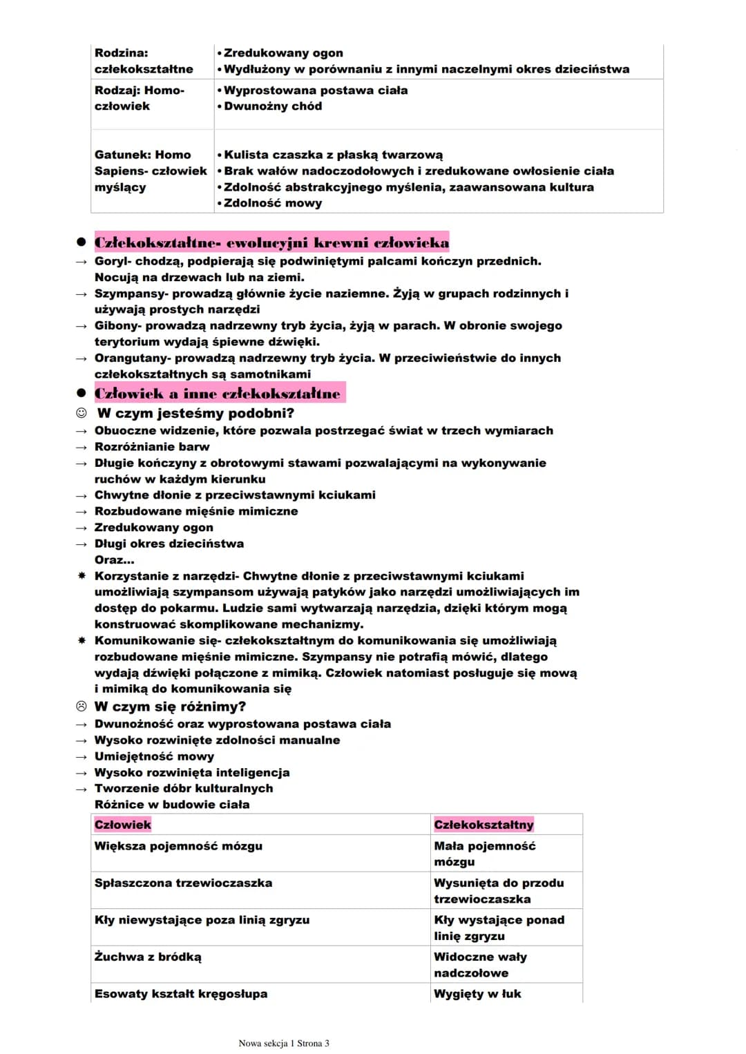 Ewolucja Życia
Czym jest ewolucja?
Ewolucja, jest to proces powolnych zmian, które są kierunkowe, nieodwracalne i
prowadzą do powstania nowe