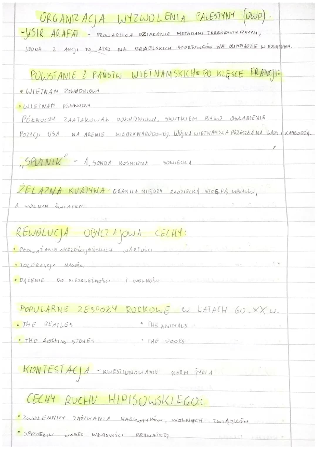 POLITYKA MIĘDZYNARODOWA PRZYNIOSKA ODPRĘŻENIE
MIĘDZY ZACHODEM, A
• REN UZNAŁA POLSKA GRANICE ZACHODNIA
• ZAWARTO POROZUMIENIE O ZAKAZIE POSI