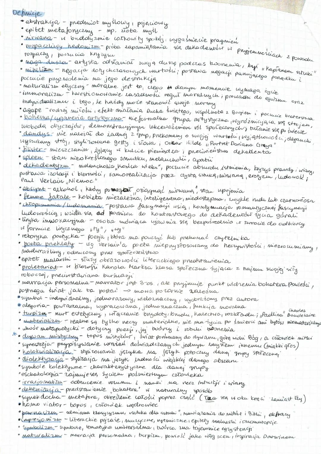 modernizm
hamy czasowe: Europa 1857, Pani Bovary", "Kwiaty wta"!
Hasia:
Padiina" Baudelaire
wyczerpanie się 1968.
Młoda Polska 1890. gios mo