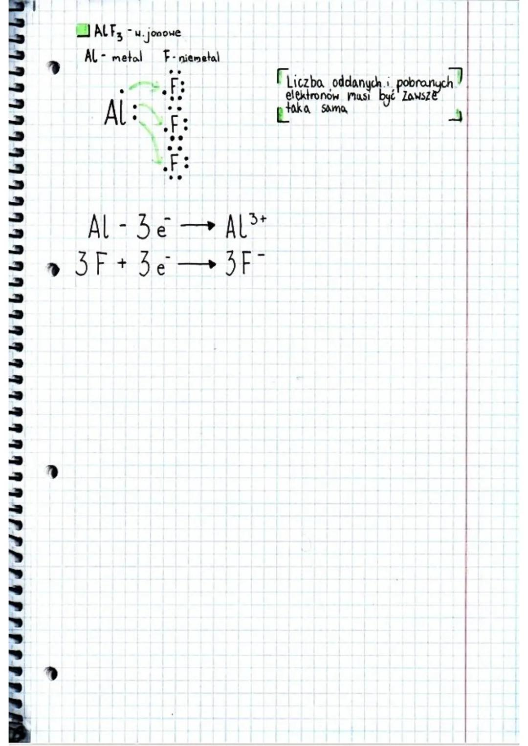 WIAZANIA
JONOWE
Wiązanie chemiczne, które polega na elektrostatycznym przyciąganiu
się kationów metali i anionów niemetal:. Występuje między