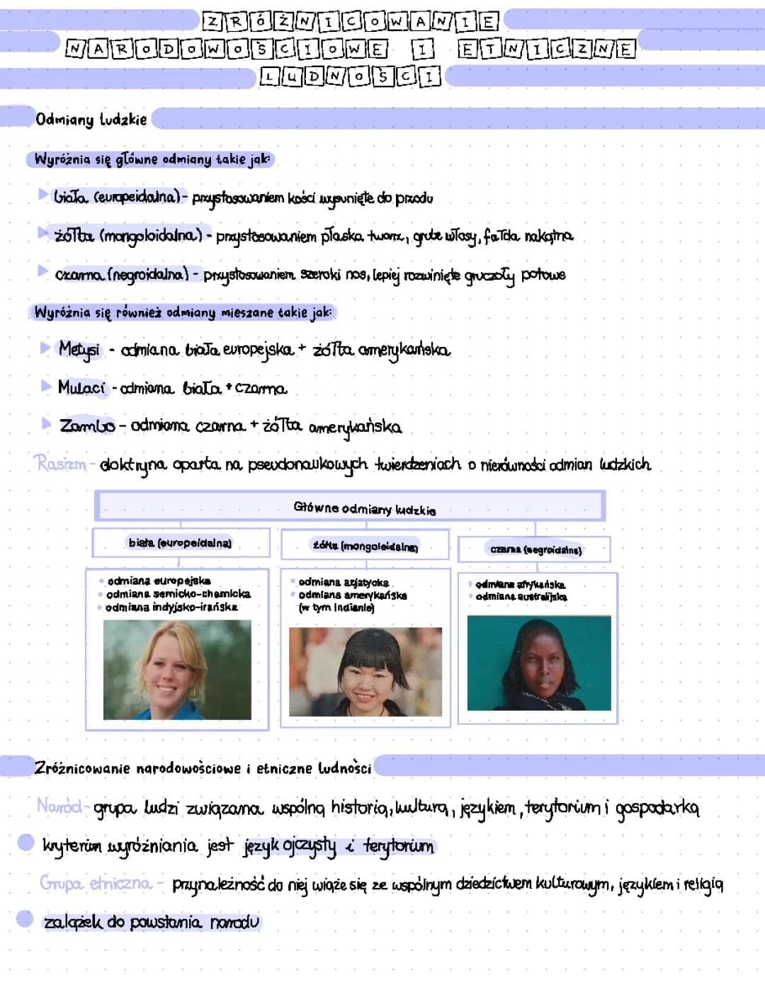 Co to znaczy zróżnicowanie etniczne i narodowościowe? Jakie są grupy etniczne na świecie?
