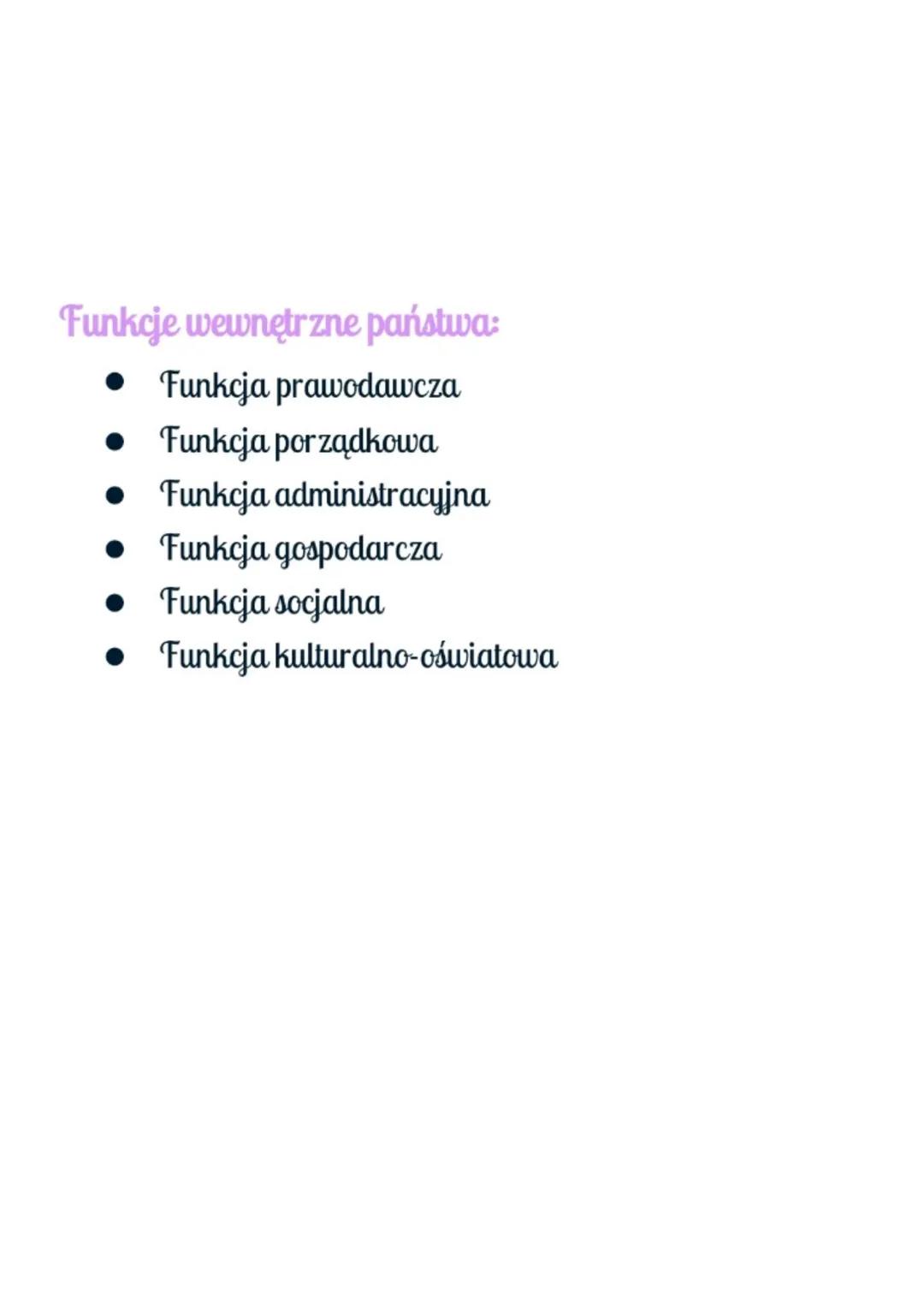 Państwo i jego funkcje.

Symbole państwa:

*   flaga
*   godło
*   hymn

Najważniejsze cechy państw:

*   terytorialność - państwo obejmuje 