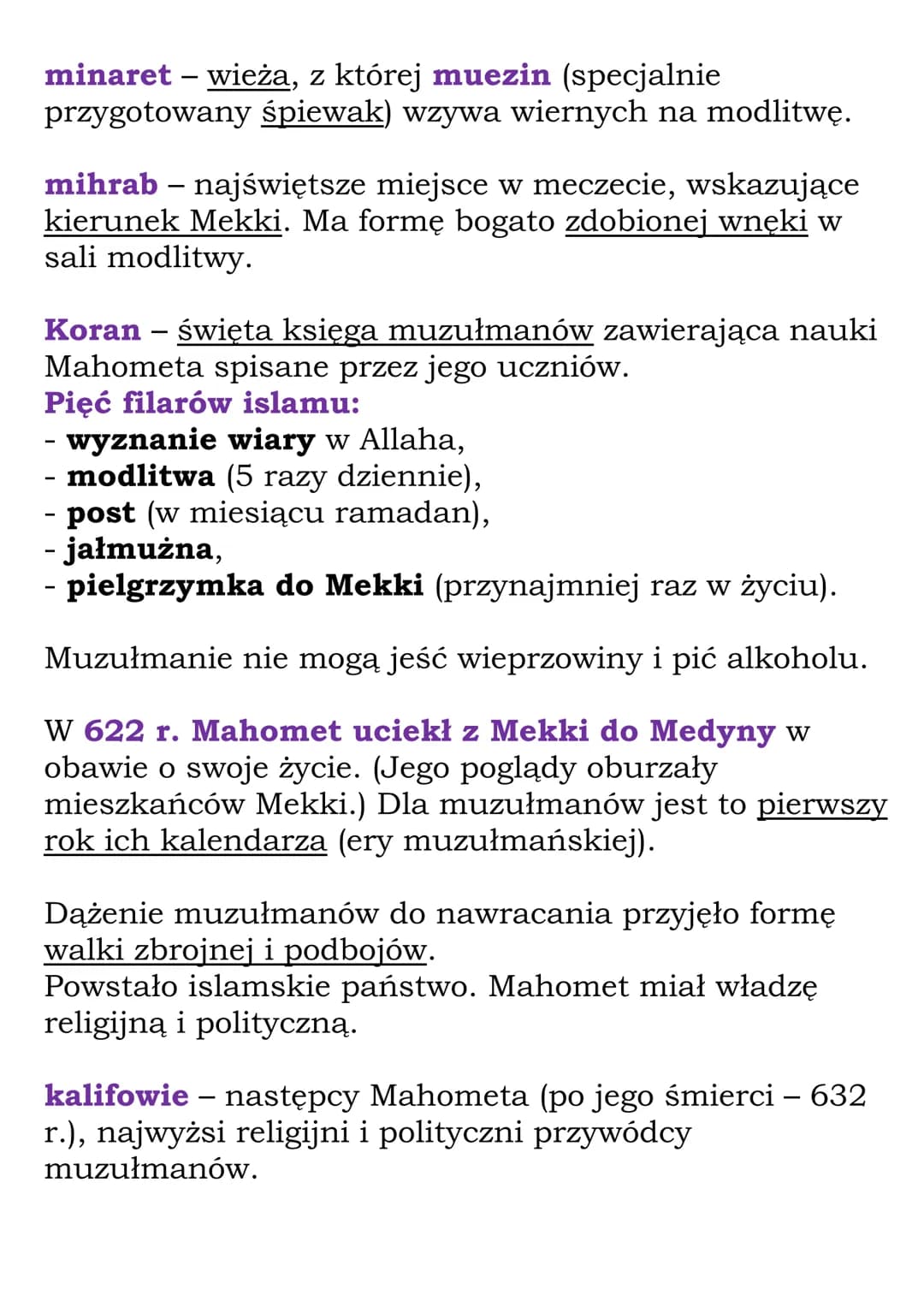 
<p>Podstawy cywilizacji islamu znajdują się w początkach tej religii. Arabowie, jako koczowniczy ludzie hodujący wielbłądy, konie, owce i k