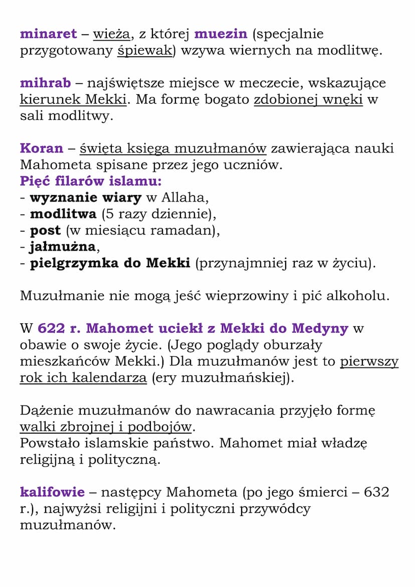 
<p>Podstawy cywilizacji islamu znajdują się w początkach tej religii. Arabowie, jako koczowniczy ludzie hodujący wielbłądy, konie, owce i k