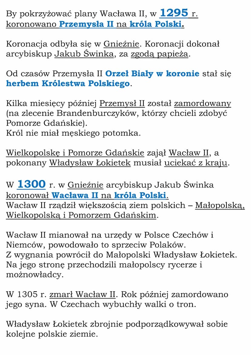 Odbudowa Królestwa
Polskiego
Mimo rozbicia dzielnicowego uważano, że polskie
księstwa tworzą jedną całość – państwo piastowskie.
Władza nale