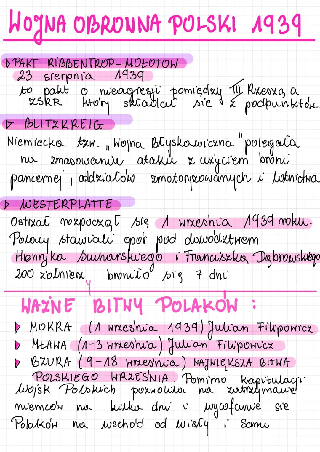 
<p><strong>Pakt Ribbentrop-Mołotow</strong>  <br />
23 sierpnia 1939 roku został podpisany pakt o nieagresji pomiędzy II Rzeszą a ZSRR, któ