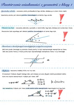 Know geometria płaska - okręgi i koła  thumbnail