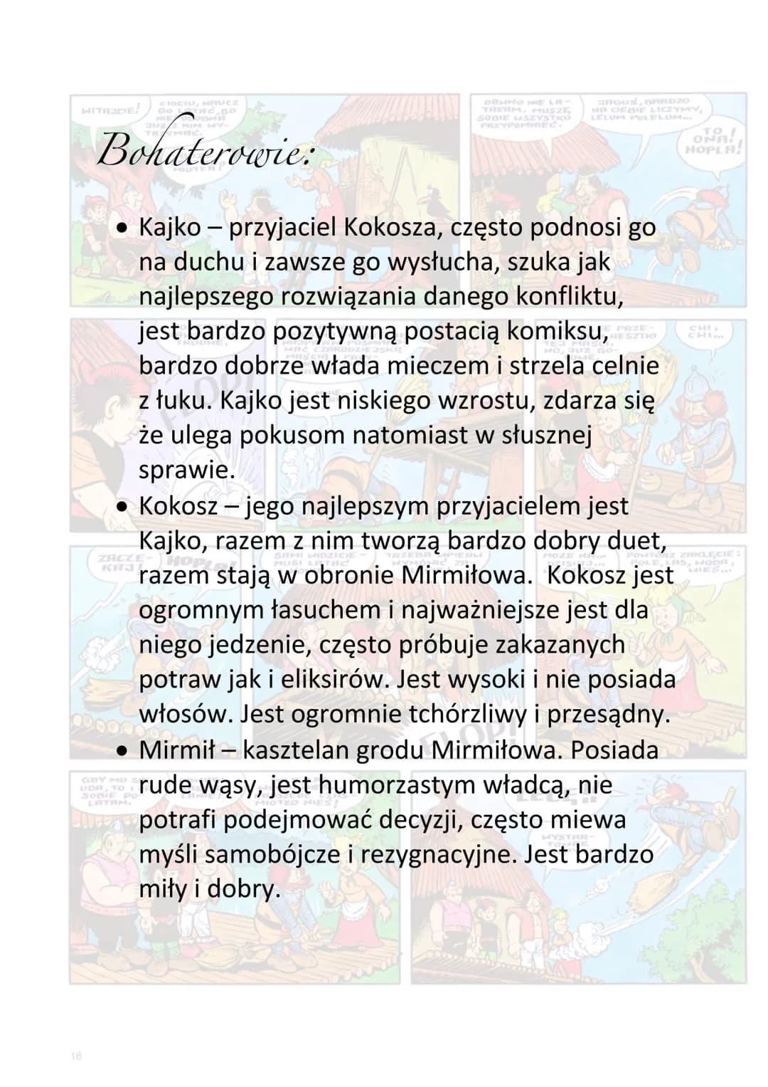 KAPKO
KOKOSZ
Szkoła latania
64
hrista CIOCIU, NUCZ
GO LATRE BO
WIE ODOBR
Bohaterowie:
WITAJCIE!
16
DRUNO NIE LA-
SOBIE WSZYSTKO
PRZYPOMNIEC.