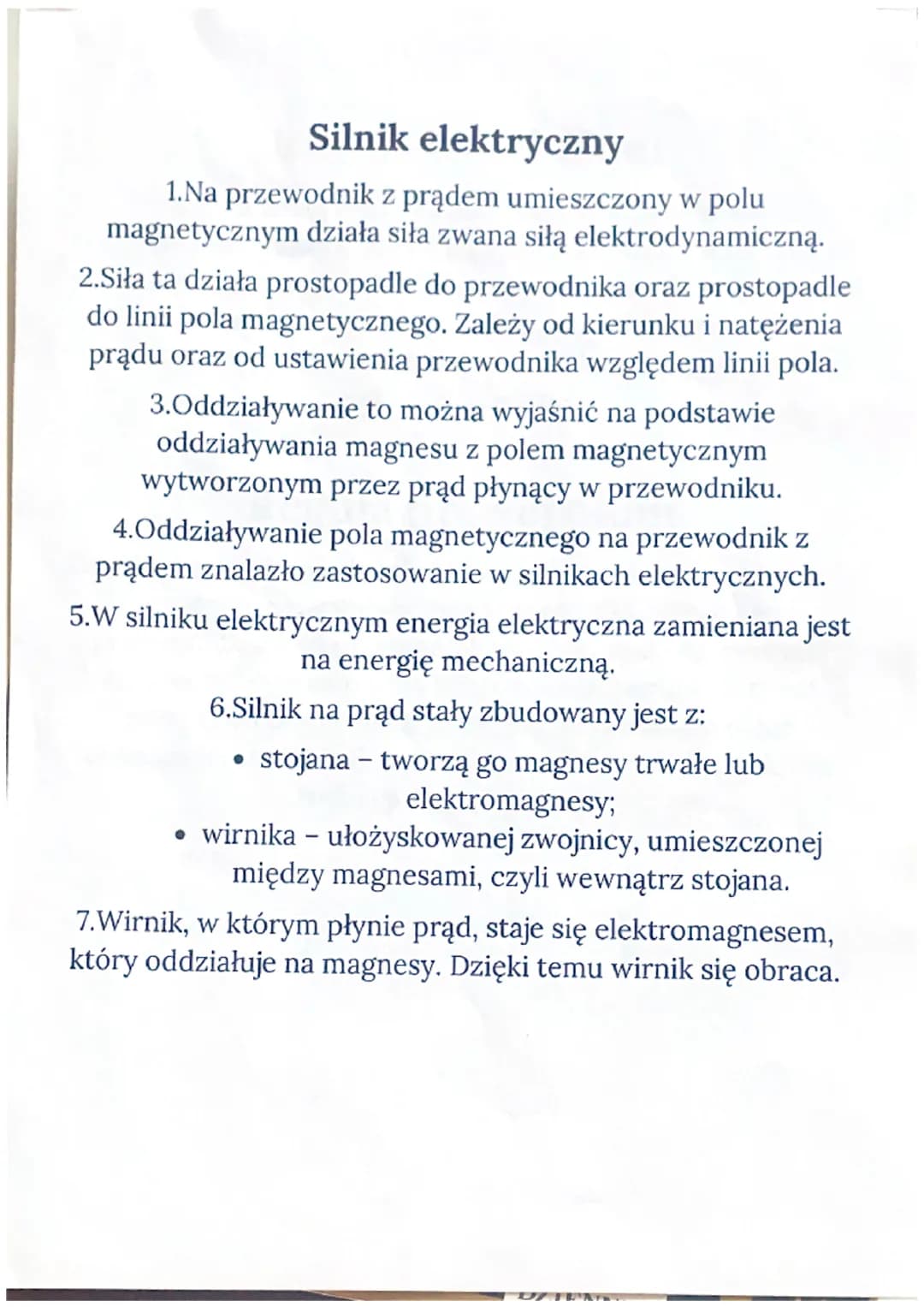 Magnetyzm
Magnes trwały
Magnes- ciało, które przyciąga żelazo albo przyciąga lub odpycha
inne magnesy.
1. Każdy magnes posiada dwa bieguny:
