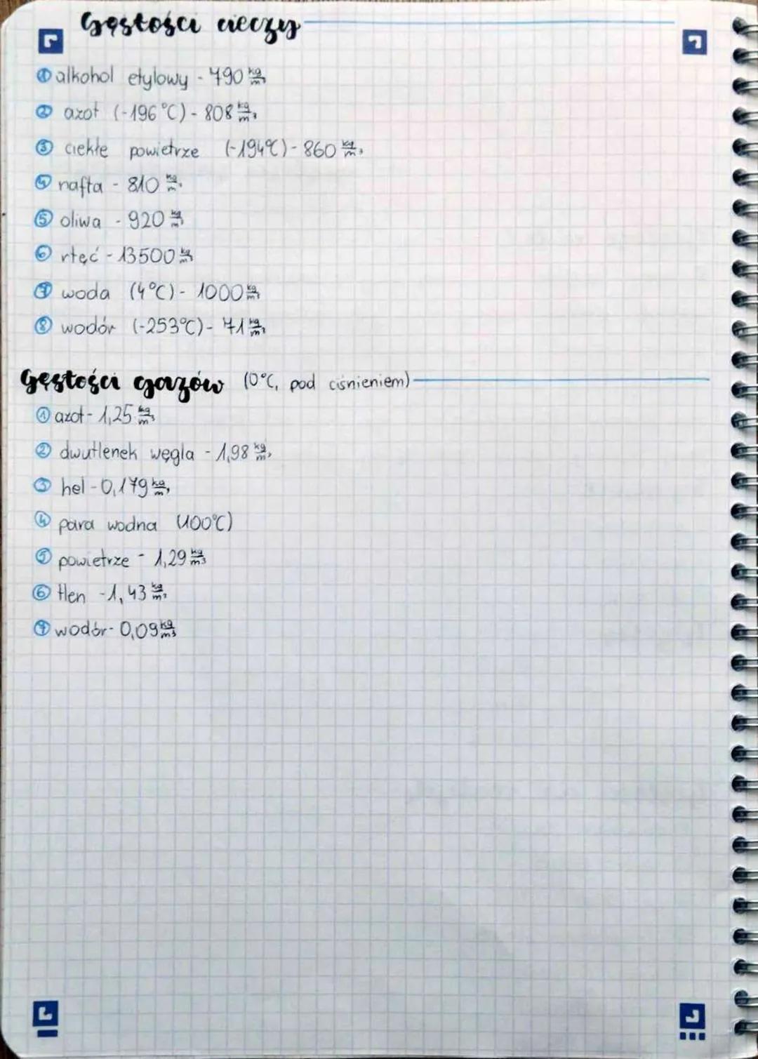 wryznaczanie
Gestość-co to?
Te same objętości mająy różne masy np szklanka cukru jest cięższa od
szklanki płatków śniadaniowych. Jeśli chcem