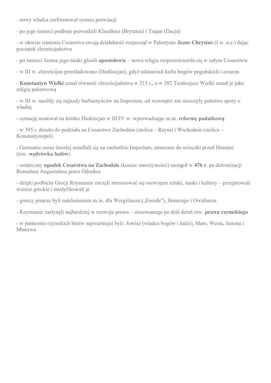# Starożytny Rzym

- cywilizacja rzymska sięga swymi początkami do Italii - krainy położonej na Płw. Apenińskim, którą
zamieszkiwali m.in. E