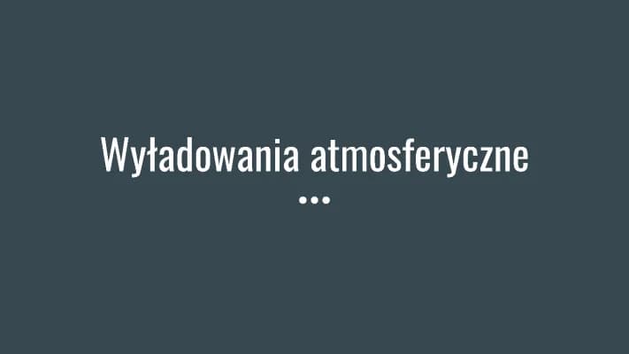 Know Wyładowania atmosferyczne thumbnail