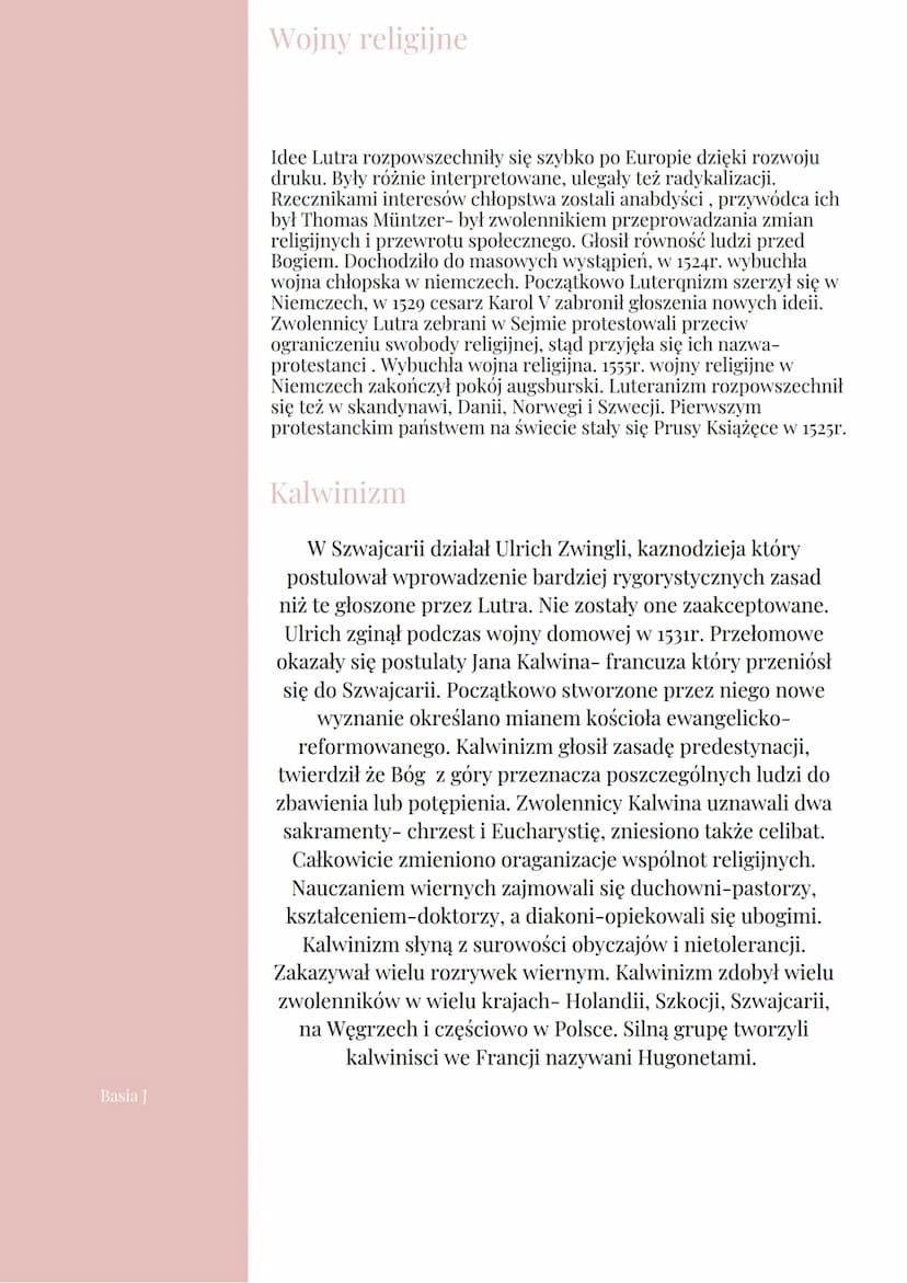 REFORMACJA
W EUROPIE
Basia J
PRZYCZYNYREFORMACJI
+ Sprzedawanie stanowisk kościelnych
+ Łamanie celibatów
+ nepotyzm- obsadzanie urzędników 