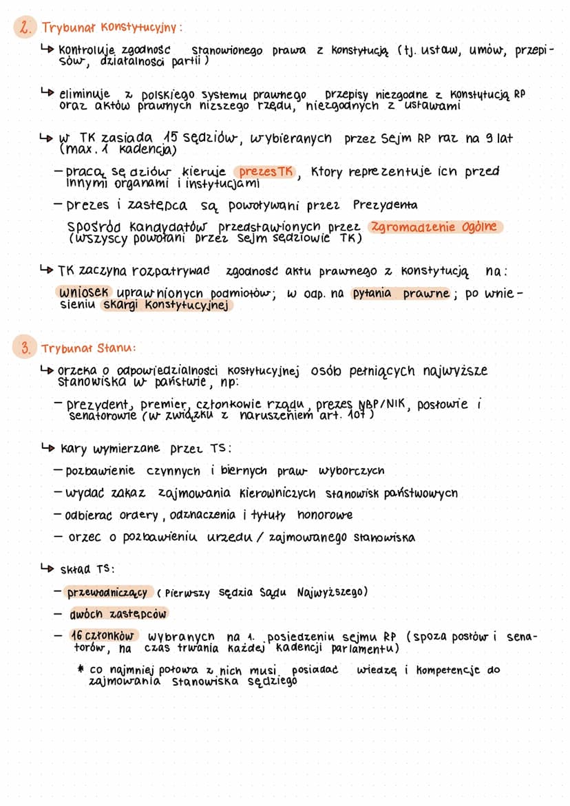 Selama Stanur
Pats bylinying
instytucje strzegące praworządności
1. Najwyższa Izba Kontroli (NIK).
podlega Sejmowi RP
niezależny od władzy w