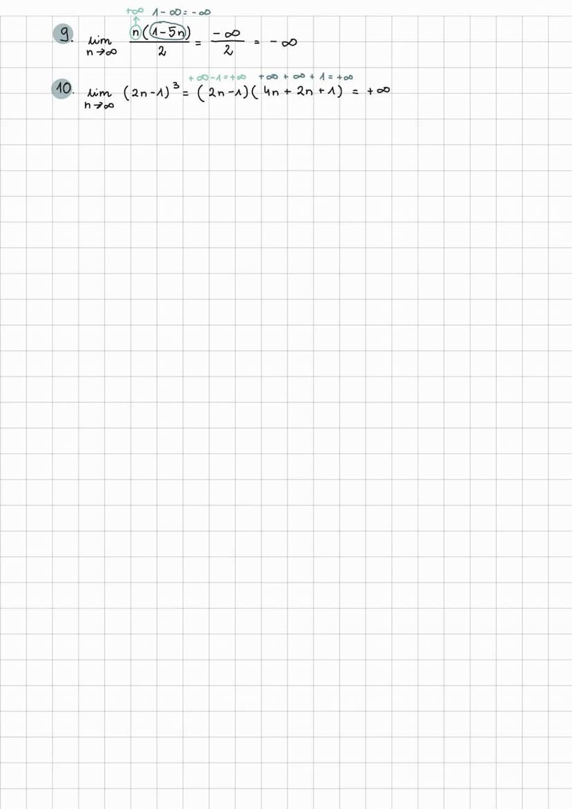 → CZYM JEST?
->
0
- OZNACZAMY: Lim an
→ PRZYKŁADY:
2
liczba do której dążą kolejne wyrazy ciągu
1 lim
n∞
2. lim
3.
gracrica ciagu
lim
n→∞o
z