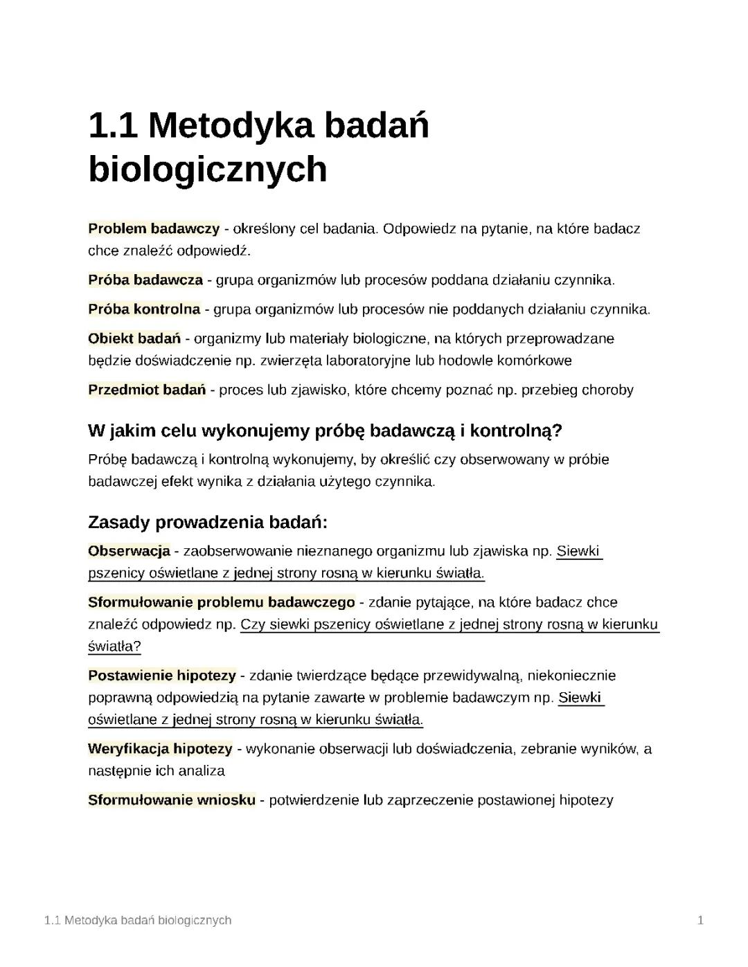 Metodyka ban biologicznych 