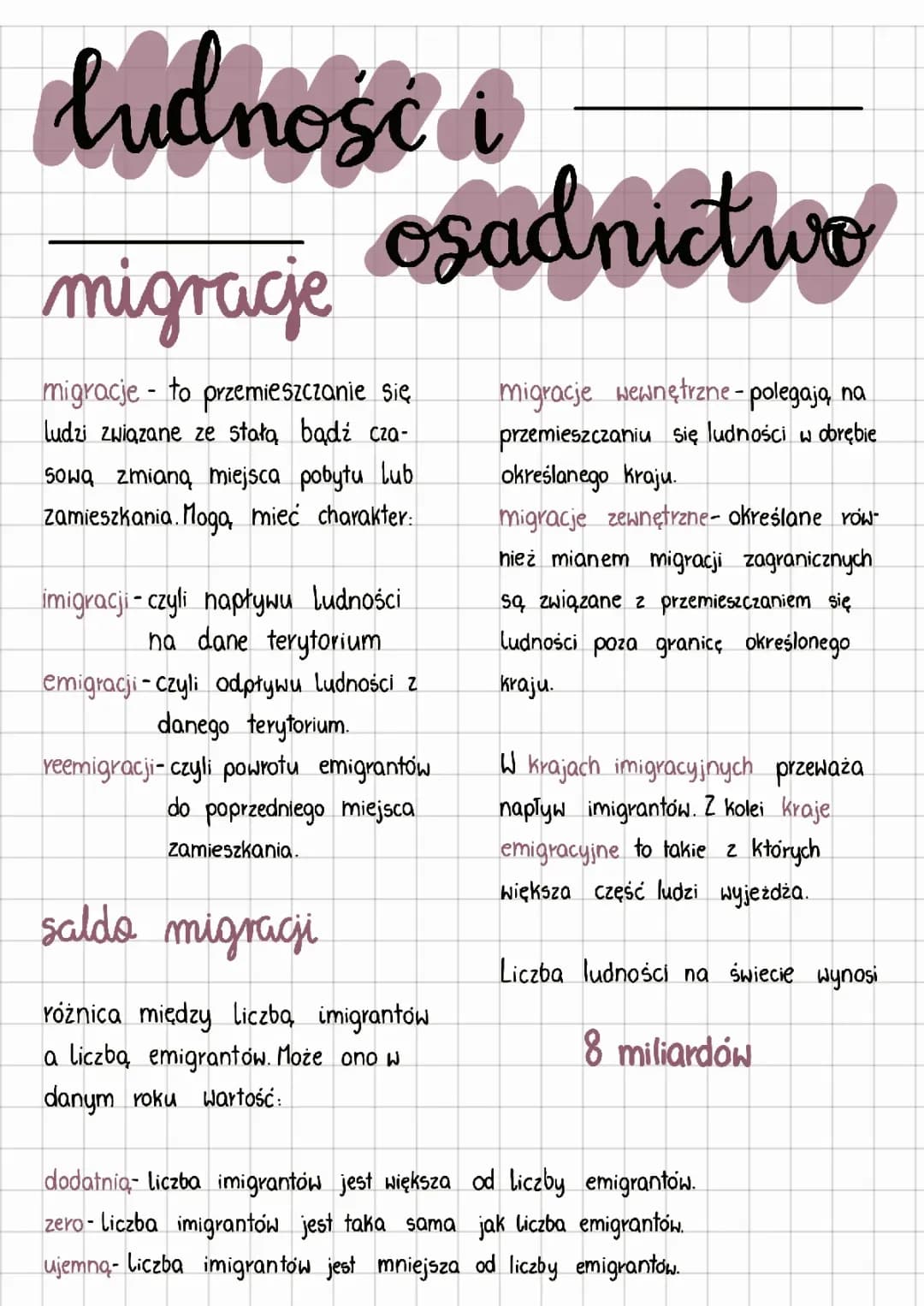 Ludność i osadnictwo 