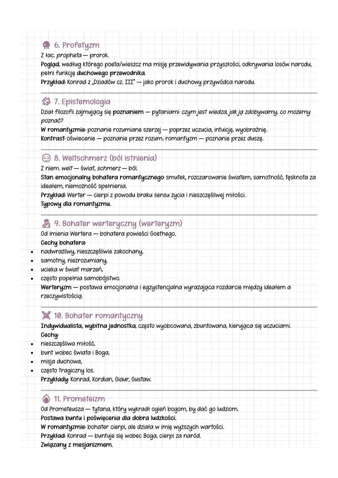 --- OCR Start ---
Gatunki literackie
1. Ballada
Gatunek synkretyczny (łączący cechy liryki, epiki i dramatu).
Cechy: obecność narratora, fab