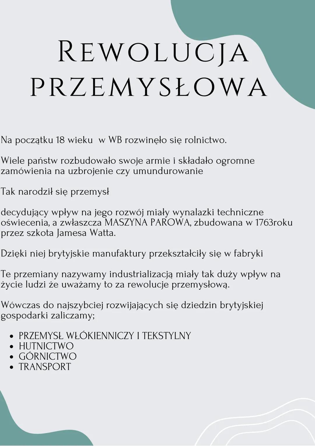 Rewolucja przemysłowa