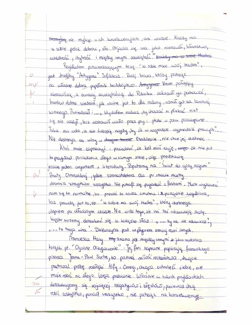 (1
shanno
to jest prawdą? To, sie " piekło to imi ", jak twierdzi Jean-Paul Startre,
franciski poze i filozof,
stwierdzenie Jacka Kasemarski