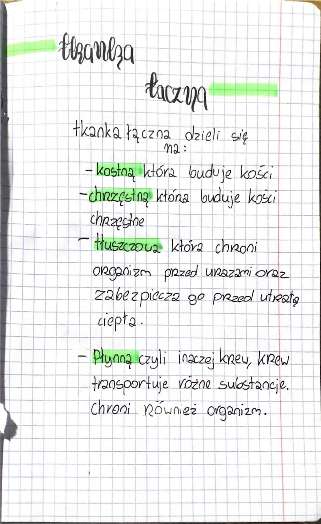 Biologia
thanki
tl kq n ka
mięśniowa
zwierzęce
- gładka tworzy
-
-
Sciany narządów
Poprzęcznie prążkowana
mięśniowa umożliwia
Wyowywanie skó
