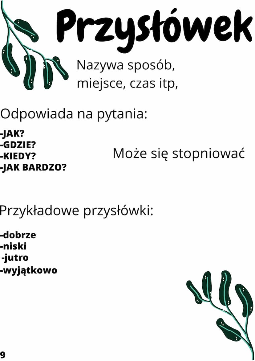 Odmienne
nieodmienne
czesci mowy
ANNA LIPIŃSKA
Sin
1
!!!! -Rzeczownik
-Czasownik
-Przymiotnik
-Liczebnik
-Zaimek
2
Odmienne
czesci
mowy
ODMI