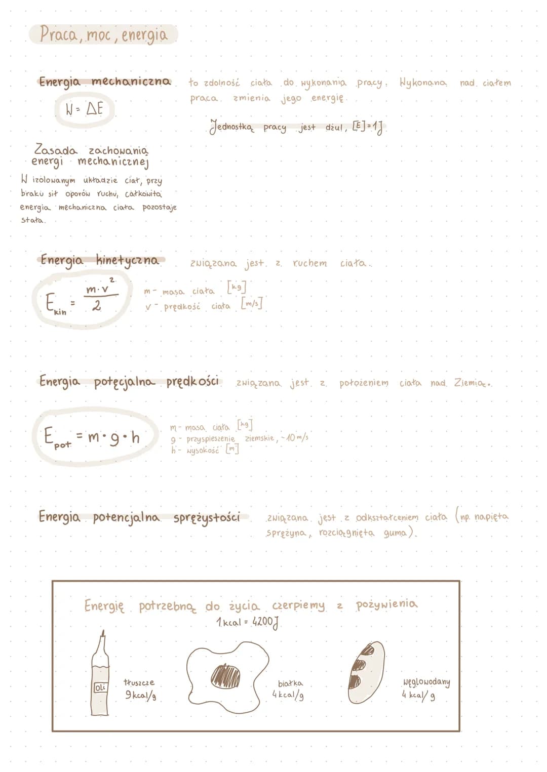 Praca mechaniczna
W = F· S
Praca jest dodatnia
przemieszczenie
przemieszczenie
Praca jest równa zeru
Moc
P= H
+
fizyka
Praca, Moc, Energia.
