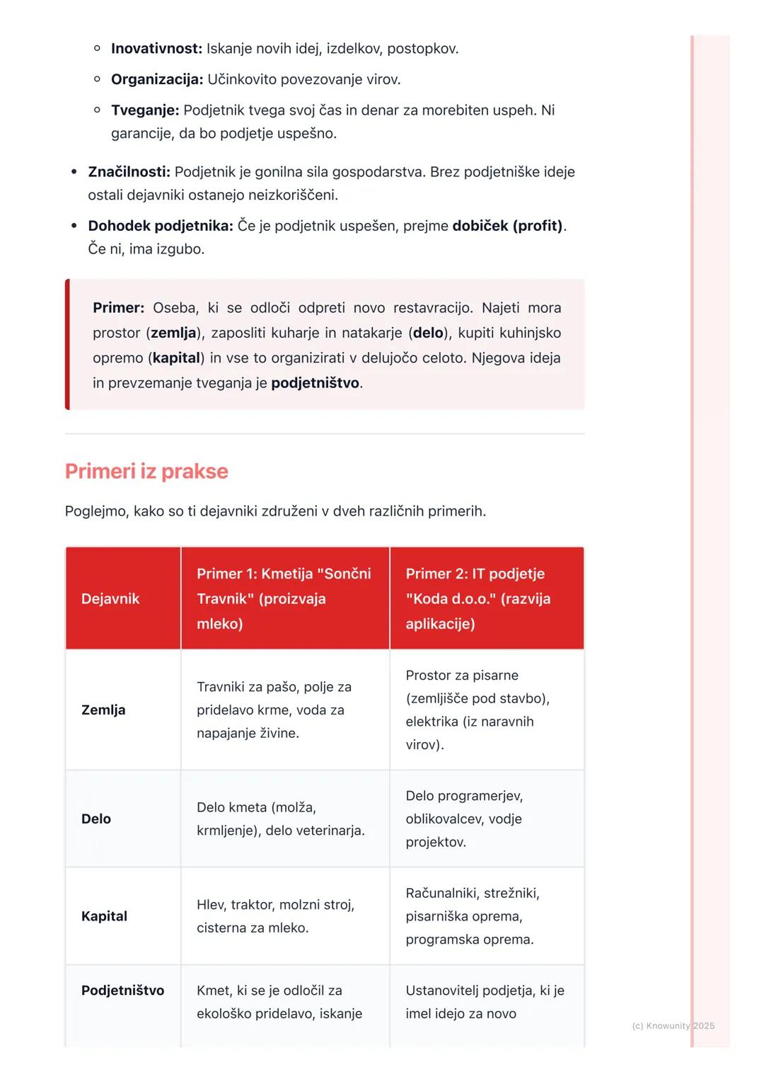 # Dejavniki proizvodnje

Uvod v dejavnike proizvodnje

Za proizvodnjo katerekoli dobrine (npr. telefon) ali storitve (npr. frizerstvo)
potre