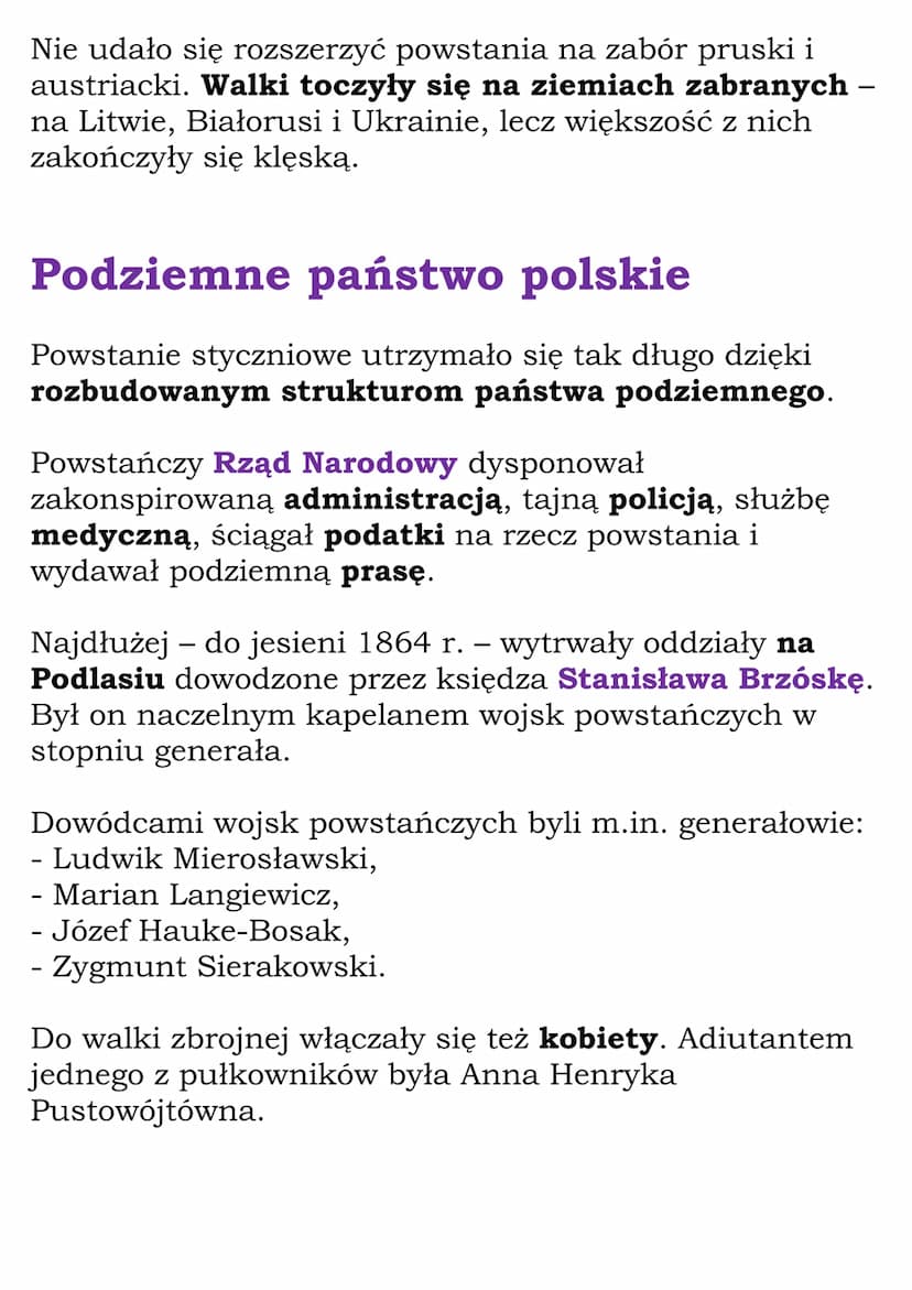 Druga połowa XIX wieku
Dział II, Część 2 (lekcje 14-19)
Kl 7, WSiP
Królestwo Polskie przed
powstaniem styczniowym
Królestwo Polskie na począ