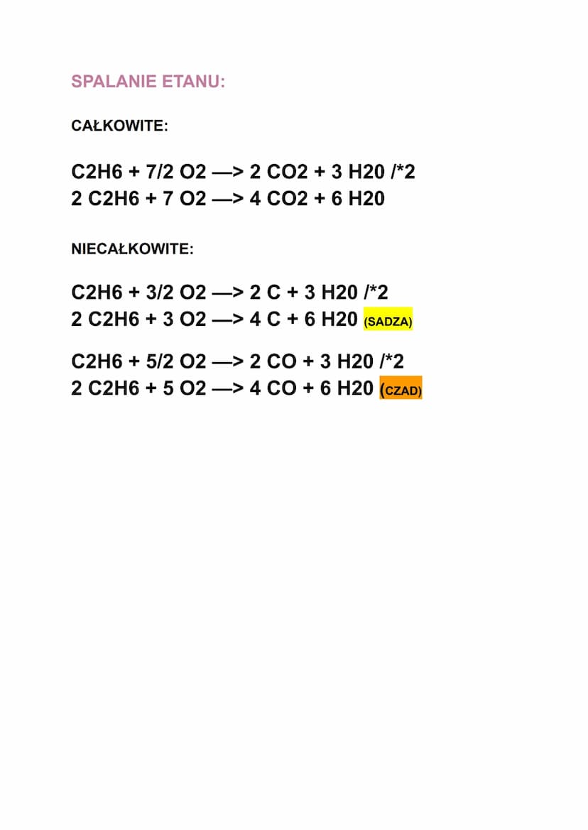 ALKANY
WZORY SUMARYCZNE
CH4 ΜΕΤΑΝ
C2H6 ΕΤΑΝ
C3H8 PROPAN
C4H10 BUTAN
C5H12 PENTAN
WZORY STRUKTURALNE
METAN:
H
H-C-H
H
ETAN:
HH
H-C-C-H
I
HH
P