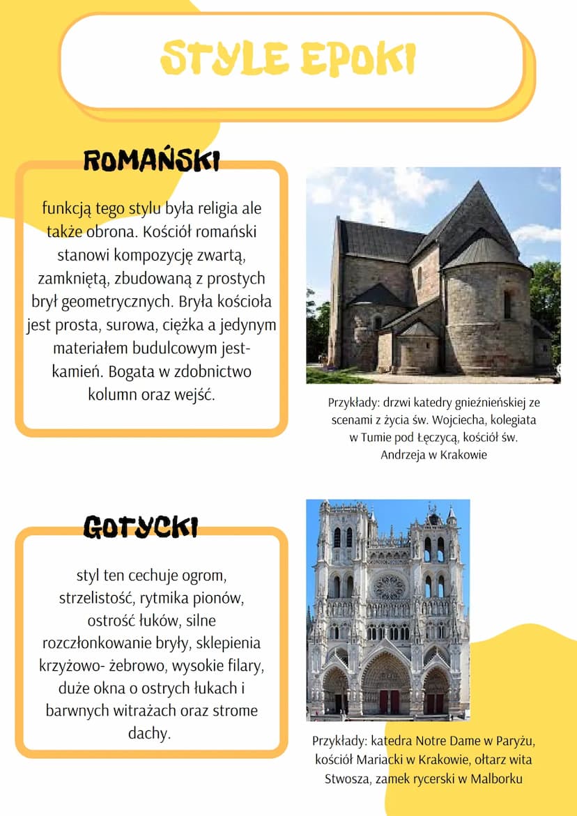 ŚREDNIOWIECZE
Nazwę tę epoce nadali twórcy renesansu,
wywodząc ją od łacińskiego słowa media
ates co oznacza wieki średnie. Początek
średnio
