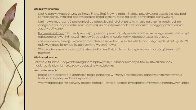 
<p>Sejm Wielki (Czteroletni) 1788–1792 był próbą przeprowadzenia koniecznych reform na skutek trudnej sytuacji politycznej. W skład sejmu w