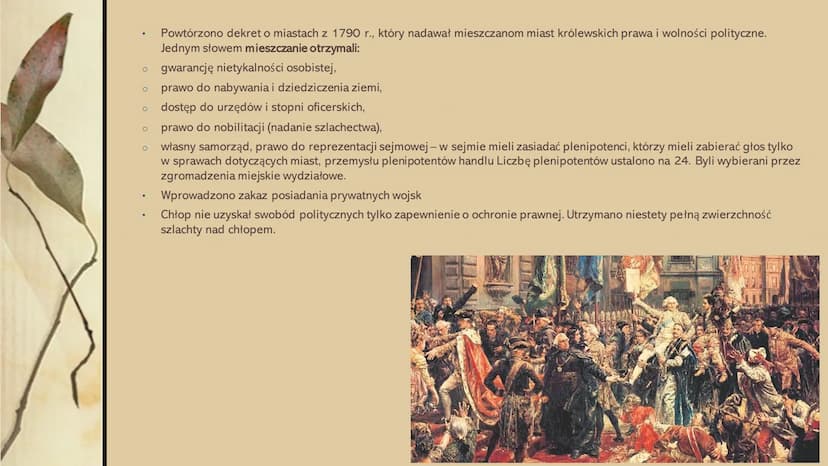 
<p>Sejm Wielki (Czteroletni) 1788–1792 był próbą przeprowadzenia koniecznych reform na skutek trudnej sytuacji politycznej. W skład sejmu w