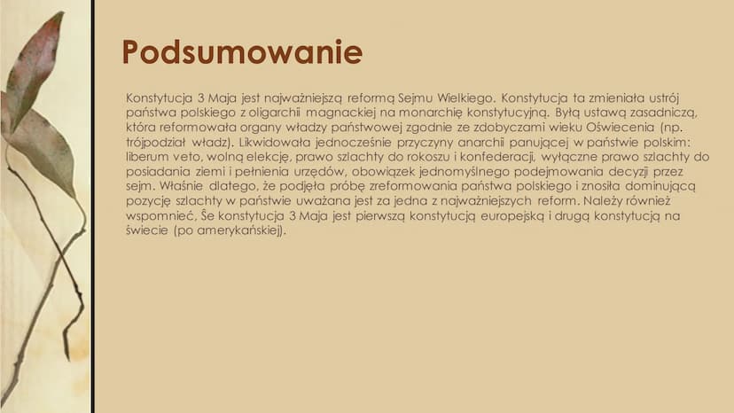 
<p>Sejm Wielki (Czteroletni) 1788–1792 był próbą przeprowadzenia koniecznych reform na skutek trudnej sytuacji politycznej. W skład sejmu w