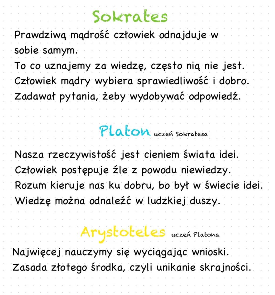# Sokrates

Prawdziwą mądrość człowiek odnajduje w
sobie samym.

To co uznajemy za wiedzę, często nią nie jest.
Człowiek mądry wybiera spraw