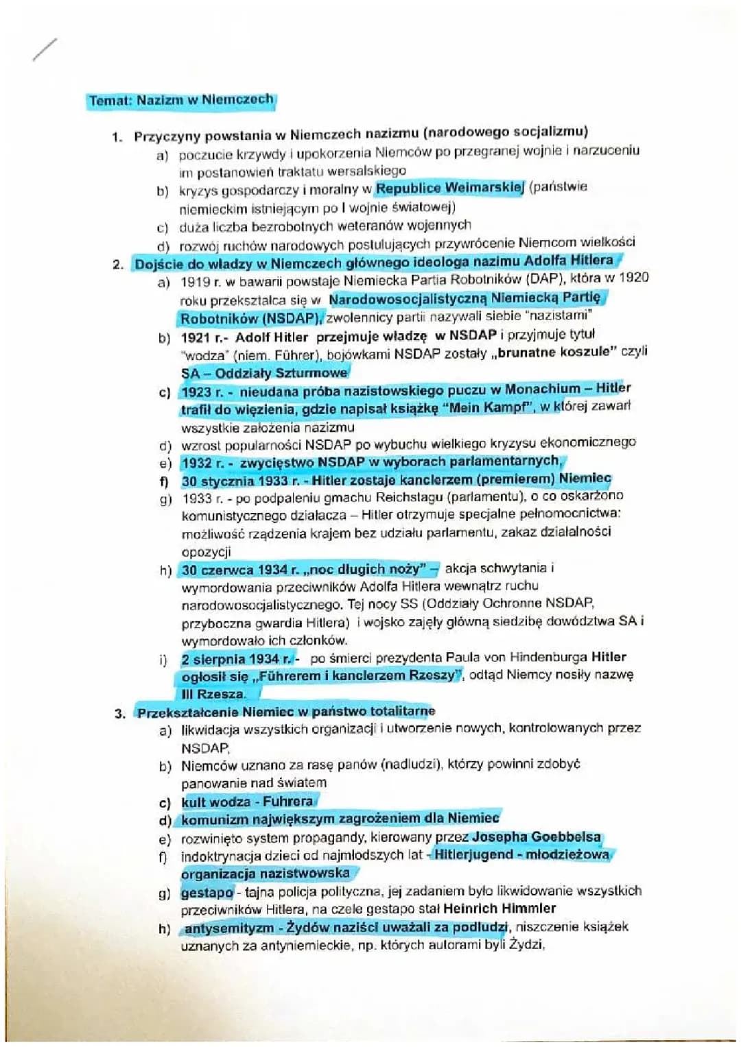  Nazizm w Niemczech