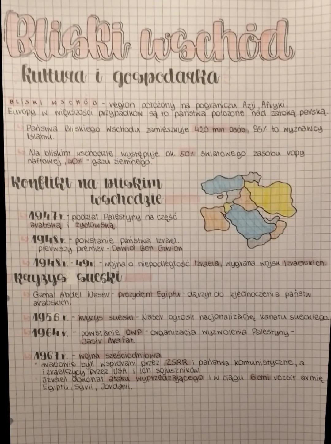 # Bliski wschód

Kultura i gospodarka

BLISKI WSCHÓD vegion położony na pograniczu Azji, Afryki,
Europy w większości przypadków są to panstw