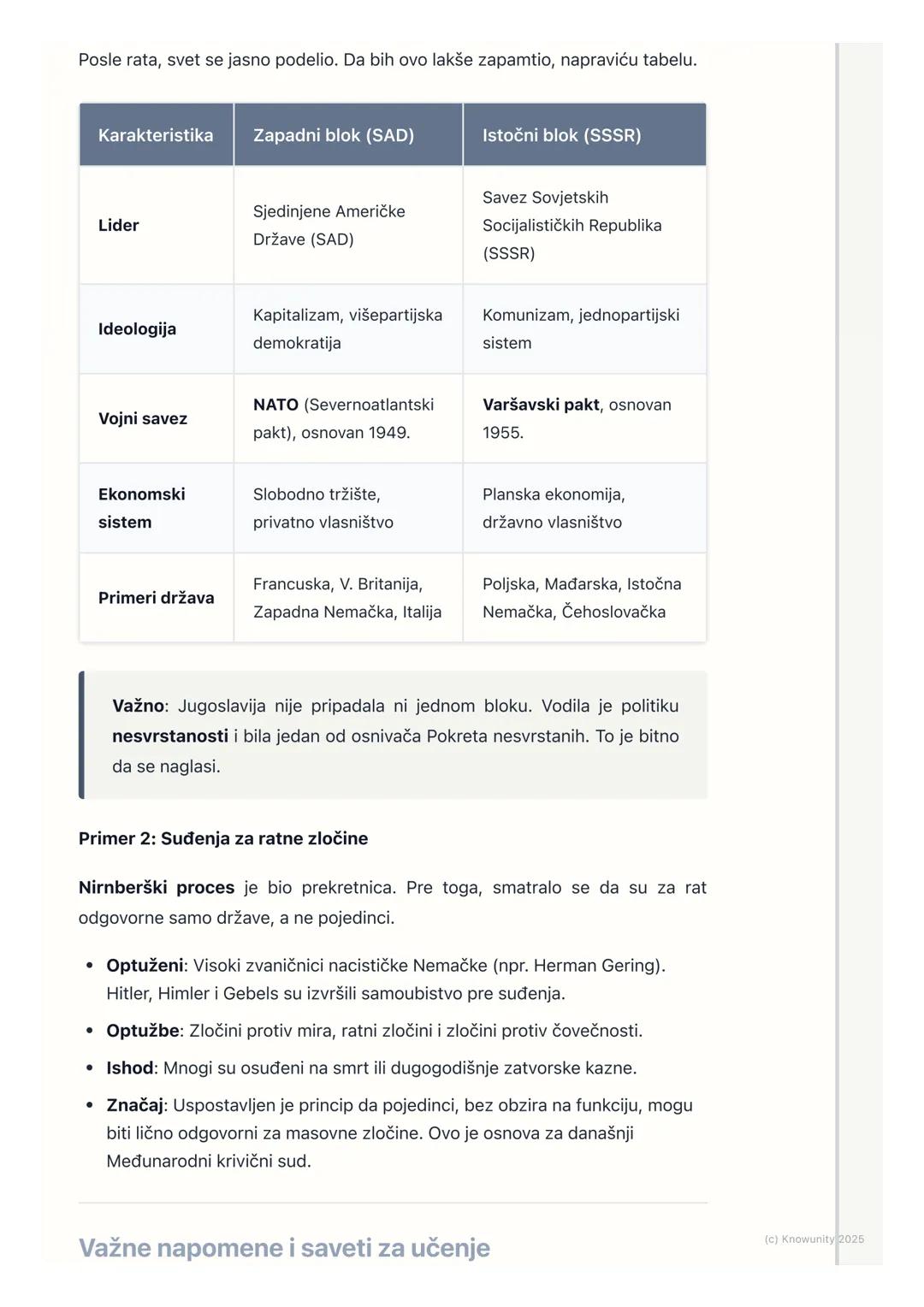 # Posledice Drugog svetskog
rata

Uvod u posledice rata

Drugi svetski rat je bio najveći i najrazorniji sukob u istoriji čovečanstva. Završ